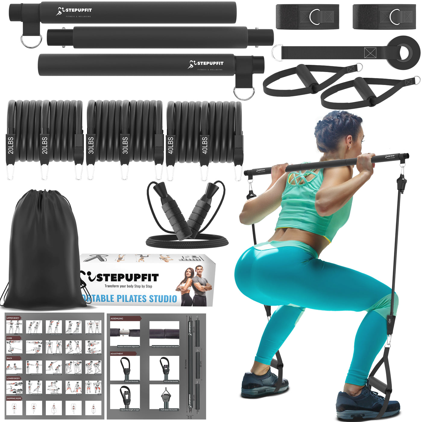 Pilates Bar Kit